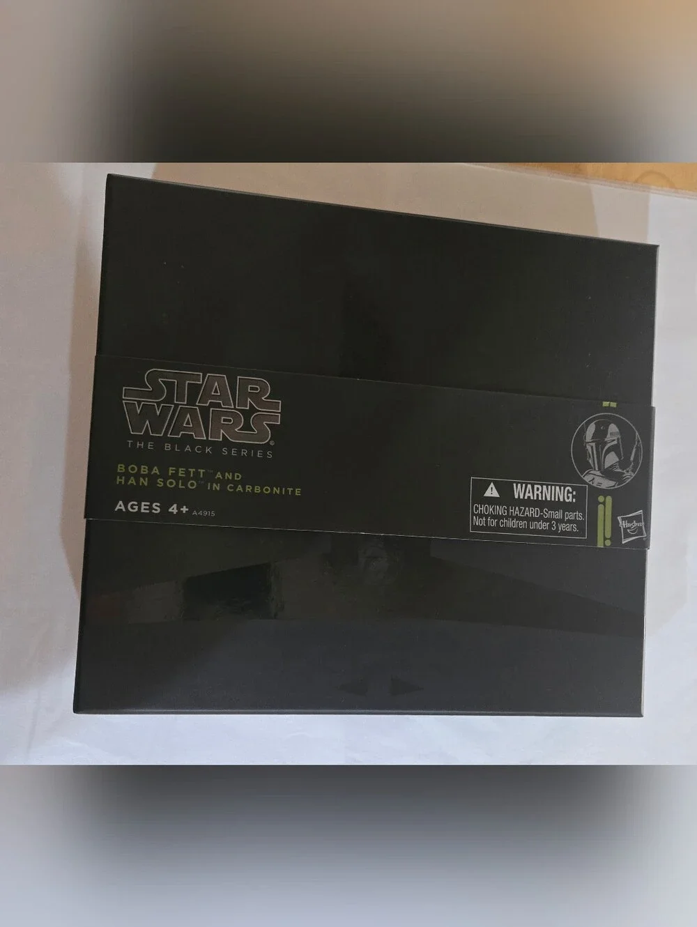 2013 Comic Con Star Wars Black Series - SDCC -Boba Fett & Han Solo Carbonite